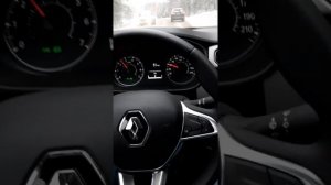 Рено-Аркана зимой...