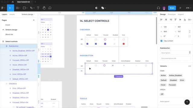 Правильные чекбоксы, радиобатоны, переключатели. Обновляю ДИЗАЙН СИСТЕМУ в Фигме смотреть онлайн