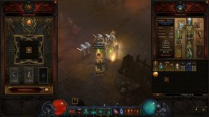 Фишка с кубом канаи и кольцом головоломкой Diablo 3.