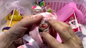 Unpacking mini reborn dolls Распаковка кукол мини реборн