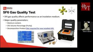 Site Quality Assurance for SF6 Gas Insulated Switchgear (GIS) Part 2 #HVTWebinar