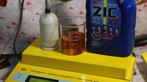 Масло ZIC X5 5W-30 API SN Plus проверка CCS при.. -30гр.