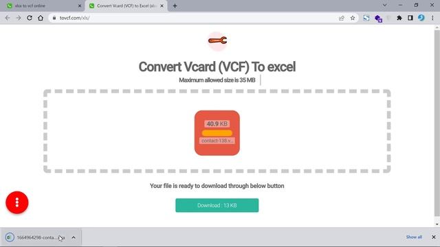 VCF to Excel - Fast & Free! смотреть онлайн