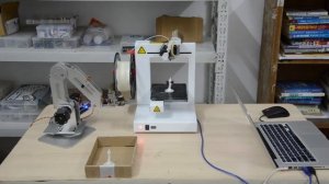 【Show the possbilities of Dobot】Make Up A Desktop Production Line with a 3D printer