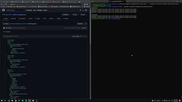 Auto k8s setup with terraform and ansible[Arch Linux] смотреть онлайн