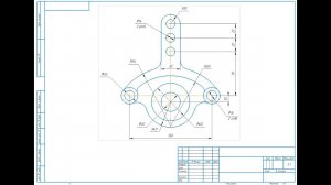 Видеоуроки Компас 3D V19. Сопряжения Компас в 3D V19