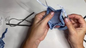 елочные игрушки своими руками. Декор звёзды.