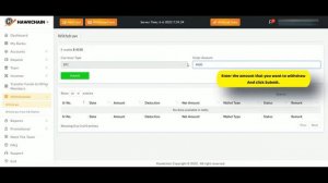 HAWKCHAIN  How to withdraw Tutorial  Как сделать вывод средств