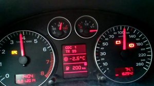 Приборка Ауди А3