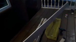 Как установить перила и балясины