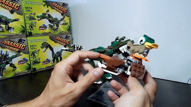 ЛЕГО РОДАН из ГОДЗИЛЛЫ. LEGO Птерозавр из 4х конструкторов смотреть онлайн