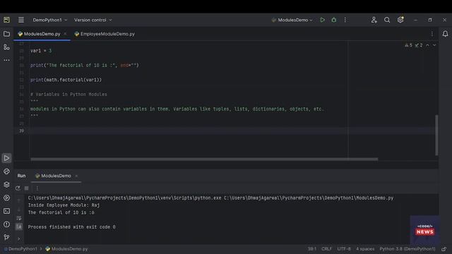 Modules in Python | Packages and Modules in Python | Import Modules