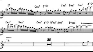 Grover Washington Jr. - Make Me A Memory (Sad Samba)  Saxophone Solo Transcription