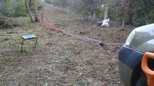 Испытую полиспаст из металолома,тяну авто полторы тонны.