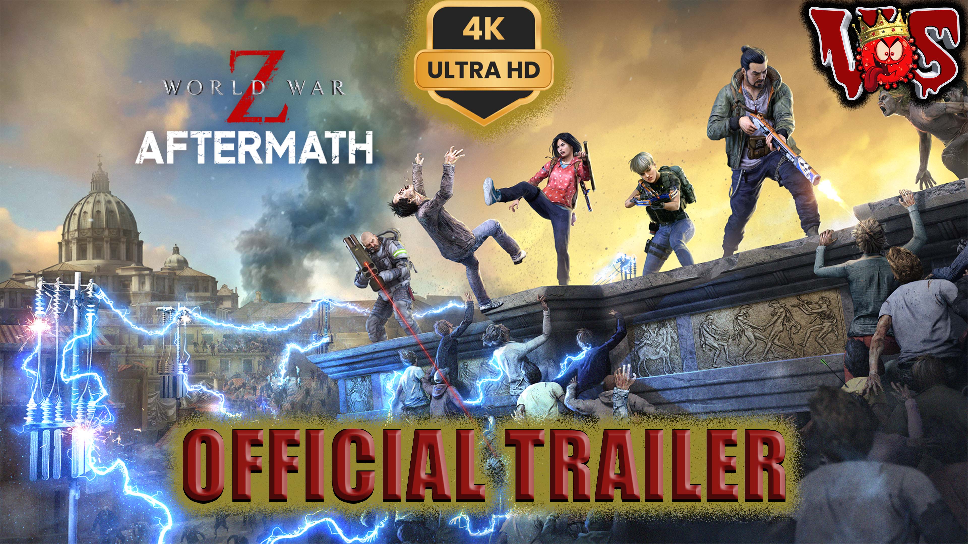 World War Z Aftermath ➤ Официальный трейлер 💥 4K-UHD 💥