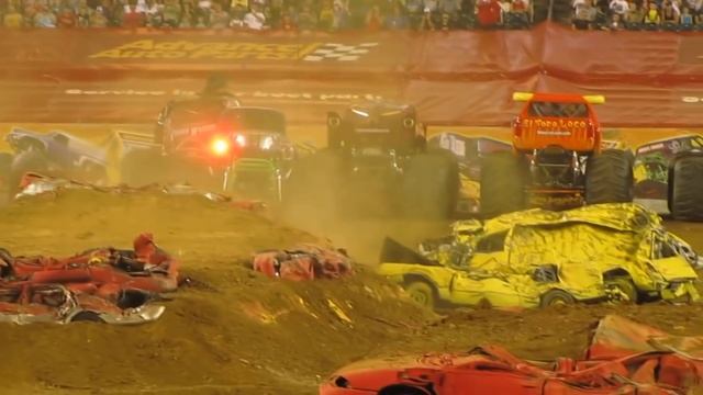 Bigfoot  monster truck - монстры на огромных колесах.