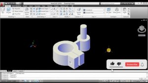 AutoCAD 3D Drawing Mechanical Tutorial | AutoCAD Mechanical 3D Drawing For Practice