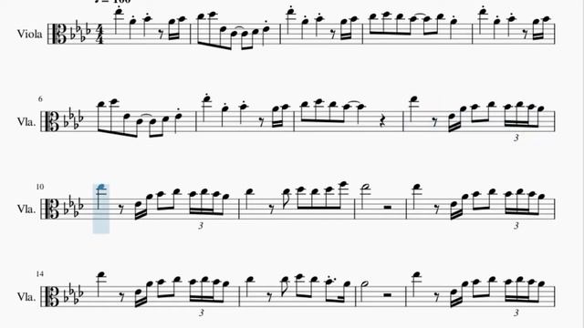 Viola Sheet Music: How to play Snowdin Town (Undertale) by Toby Fox смотреть онлайн