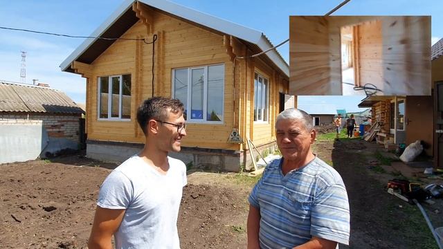 Честный отзыв владельца дома из двойного бруса BaumHaus. Обзор строительства деревянного дома. Уфа