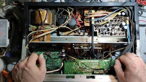 Sansui au d7 усилитель родом из Японии , обзор начинки