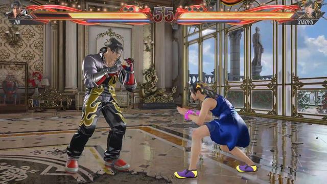 Tekken 8 PS5 4K Jin vs Xiaoyu Classic Costumes смотреть онлайн