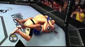 UFC 2009 Undisputed Xbox 360 Gameplay Griffin VS Iceman