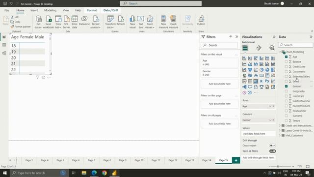 Matrix in Power BI | Conditional Formatting & its Hierarchies | Power BI Tutorial for Beginner's