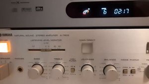 Yamaha A-760 II and Sony SEQ-V7700 with NAD DVD Player T 512.