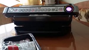 Tefal OptiGrill XL. Специально для специалистов Tefal. Выдает ошибку.