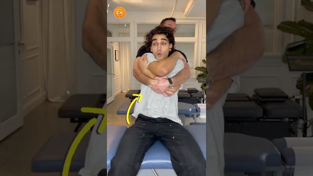 He was NOT prepared for this! ☠️🥼 #asmrdoctor #chiropracticpatient #asmr #short #shorts
