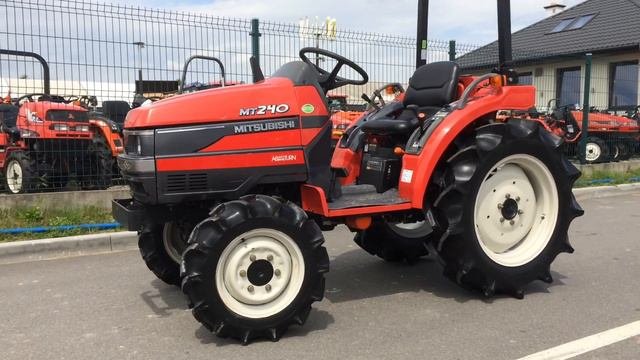 Mitsubishi MT240 4x4 24KM Japanese Tractors TRAKTOR.COM.PL