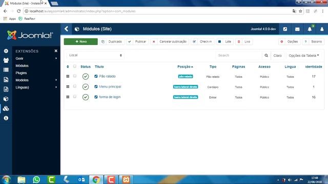 Joomla 4 CMS novidades смотреть онлайн