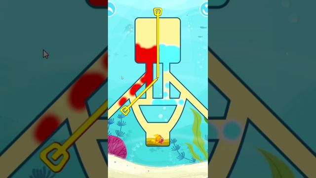 головоломка Спаси Рыбку / conundrum Save The Fish For Free Game lvl 19