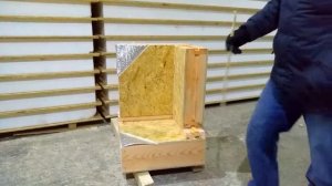 Как устроен каркасно-панельный дом. Теплый угол.