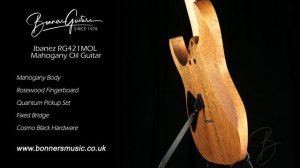 Ibanez RG421MOL Mahogany Oil Guitar | Bonners Guitar Store