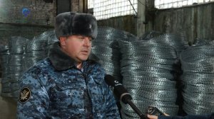 СампоТВ360 Предприниматель из Петрозаводска открыл на территории ИК№7 производство колючей проволоки