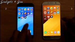 Samsung Galaxy A5 2017 vs A7 2017 Quick Comparison & SpeedTest I Hindi