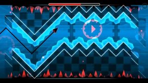 "Geometry dash" level 18 - Theory of Everything 2 (100%)