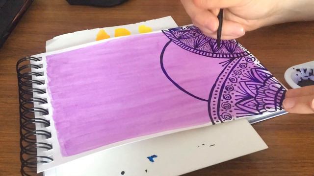 FREEHAND MANDALAS WITH WATERCOLOURS - Sonnet watercolours смотреть онлайн