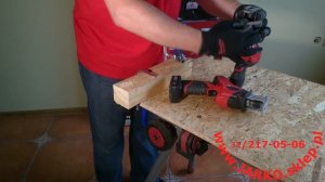 Milwaukee C12HZ i Milwaukee M12CHZ - cięcie belki TEST