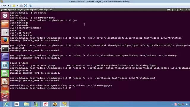 HDFS Commands Tutorial - Part 2 смотреть онлайн