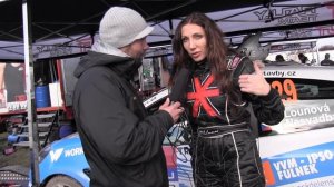 Olga Lounová na Pražském rallysprintu 2013