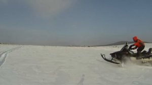 YAMAHA Venture TF snowmobile снегоход тест драйв test drive