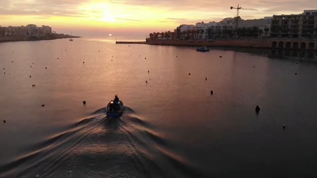 Marsaskala harbor, Malta island Europe смотреть онлайн