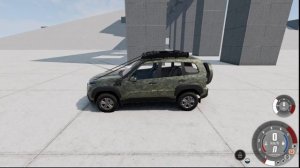 Краш тесты Lada Niva Travel в BeamNG.drive//