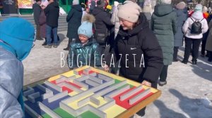 Бугульминцы провожают Масленицу и голосуют