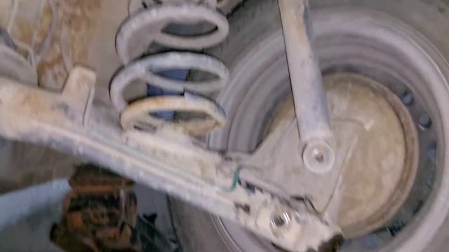 DAEWOO LANOS (ланос) SENS замена задних пружин смотреть онлайн