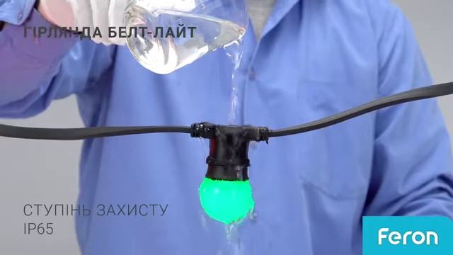 Уличная гирлянда белт лайт с лампами Е27 смотреть онлайн