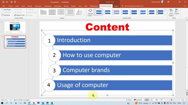 How to Create a PowerPoint Presentation | powerpoint presentation kaise banaye | powerpoint tutoria