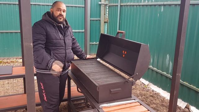 Мангал-беседка СМ-84